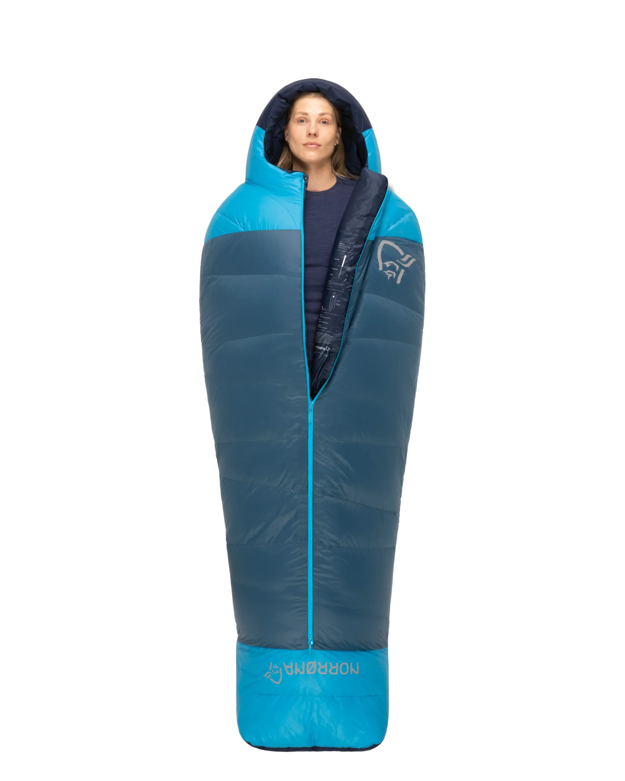 Falketind Down800 -10C Sleeping Bag 170 W's>Norrøna Fashion