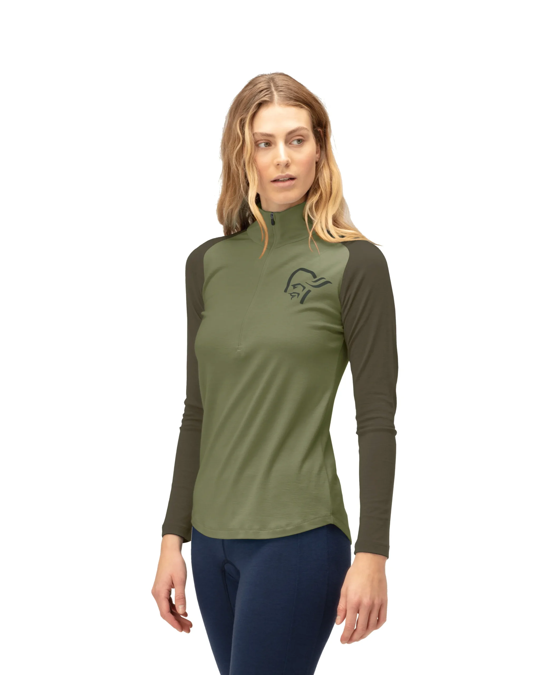 Femund PureUll Zip Neck W's>Norrøna Sale