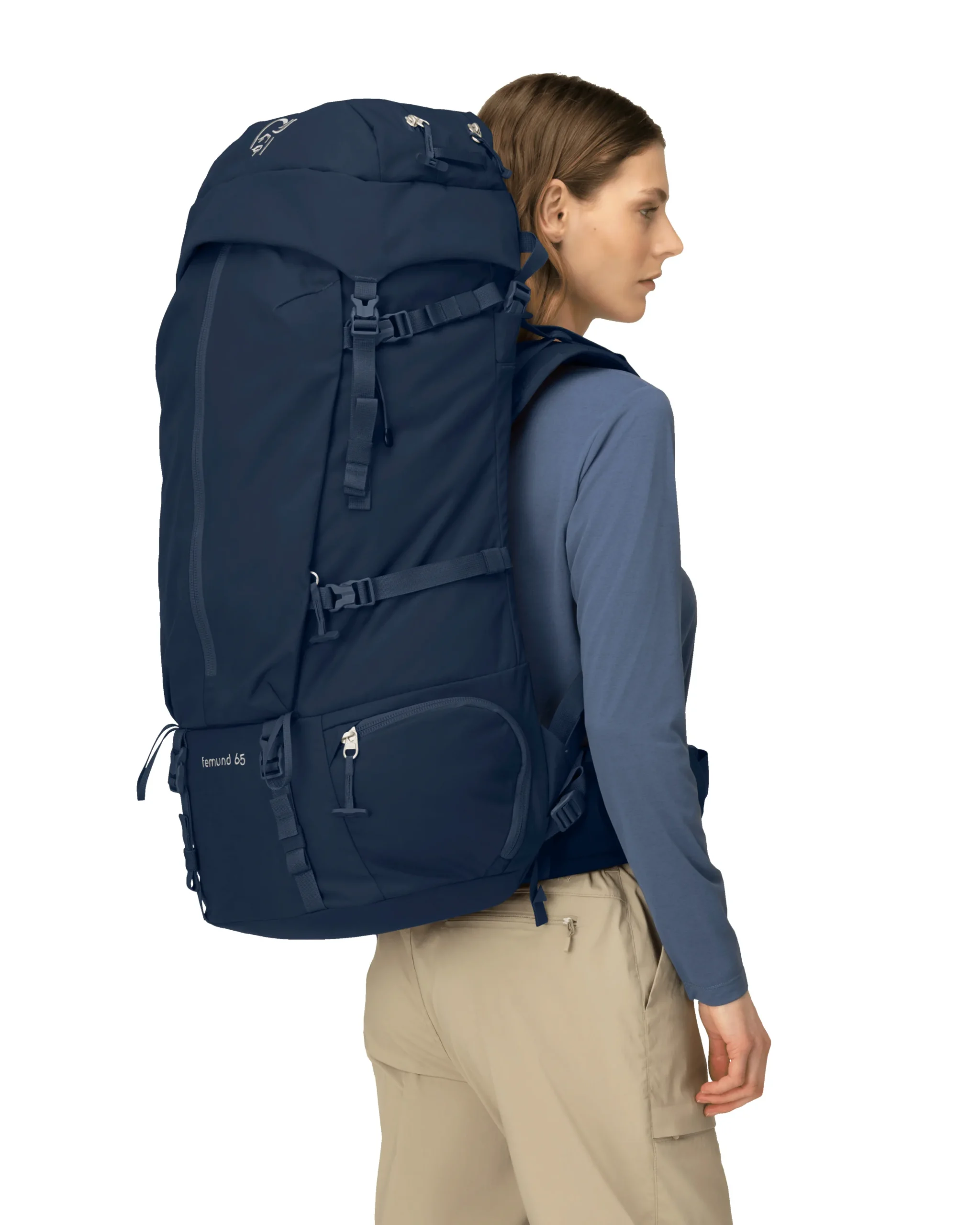 Femund Synkron4 65L Pack W's>Norrøna Hot